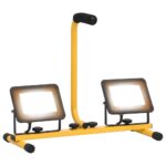 Provira Spotlight met handvat LED 2x30 W warmwit
