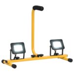 Provira Spotlight met handvat LED 2x10 W koudwit