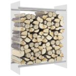 Provira Haardhoutrek 80x35x100 cm gehard glas transparant