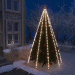 Provira Kerstboomverlichting met 400 LED's koudwit net 400 cm