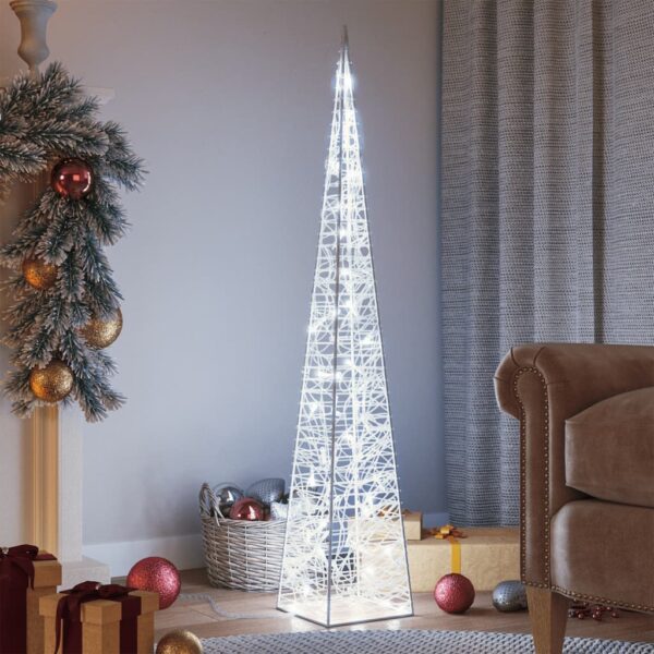 Provira Lichtkegel decoratief LED 120 cm acryl koudwit