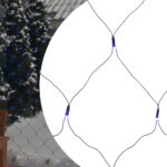 Provira Kerstnetverlichting 544 LED's binnen en buiten 4x4 m blauw