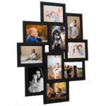 Provira Fotolijst voor 10x(13x18 cm) foto MDF zwart