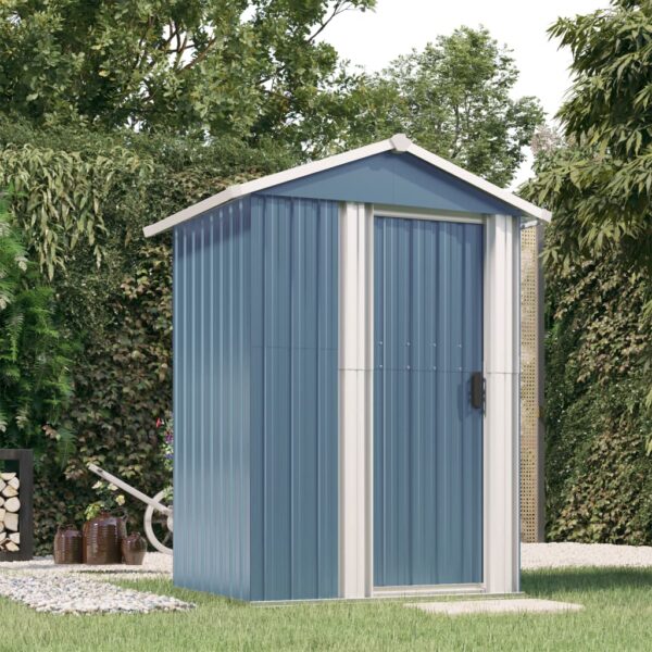 Provira Tuinschuur 126x97,5x177 cm gegalvaniseerd staal grijs