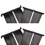 Provira Solarverwarmingspanelen voor zwembad 4 st 80x620 cm
