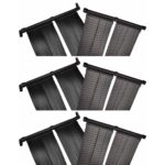Provira Solarverwarmingspanelen voor zwembad 6 st 80x620 cm