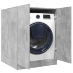 Provira Wasmachinekast 71x71,5x91,5 cm betongrijs