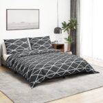 Provira Dekbedovertrekset 200x220 cm katoen grijs