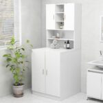 Provira Wasmachinekast wit
