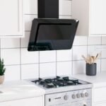 Provira Wandafzuigkap 60 cm roestvrij staal en gehard glas zwart
