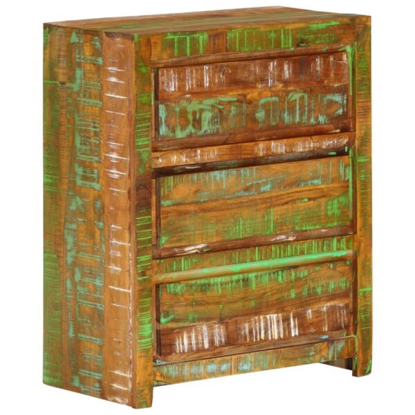 Provira Ladekast 60x33x75 cm massief gerecycled hout meerkleurig