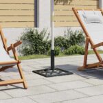 Provira Parasolvoet 44x44x31 cm gietijzer groen