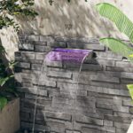 Provira Watervaloverlaat met RGB LED's 45 cm roestvrij staal