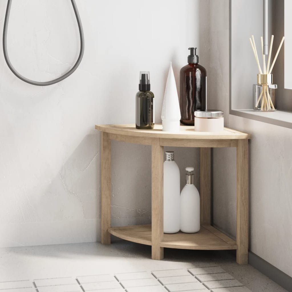 8720286819036_m_en_hd_1 Provira Badkamertafel 45x45x45 cm massief teakhout - Image 1