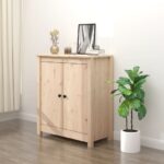 Provira Dressoir 70x35x80 cm massief grenenhout