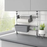 Provira Aanrechtorganiser verstelbaar aluminium