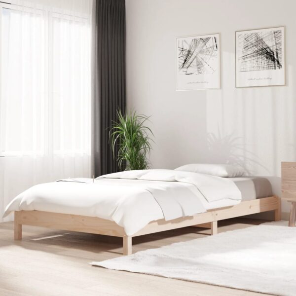 Provira Bed stapelbaar 90x200 cm massief grenenhout