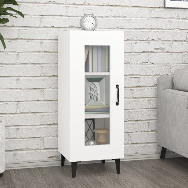 Provira Dressoir 34,5x34x90 cm bewerkt hout wit