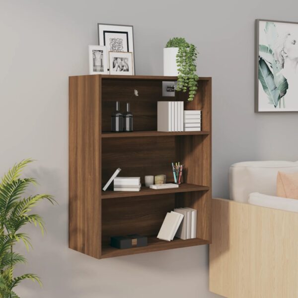 Provira Hangkast 69,5x32,5x90 cm bruin eikenkleur