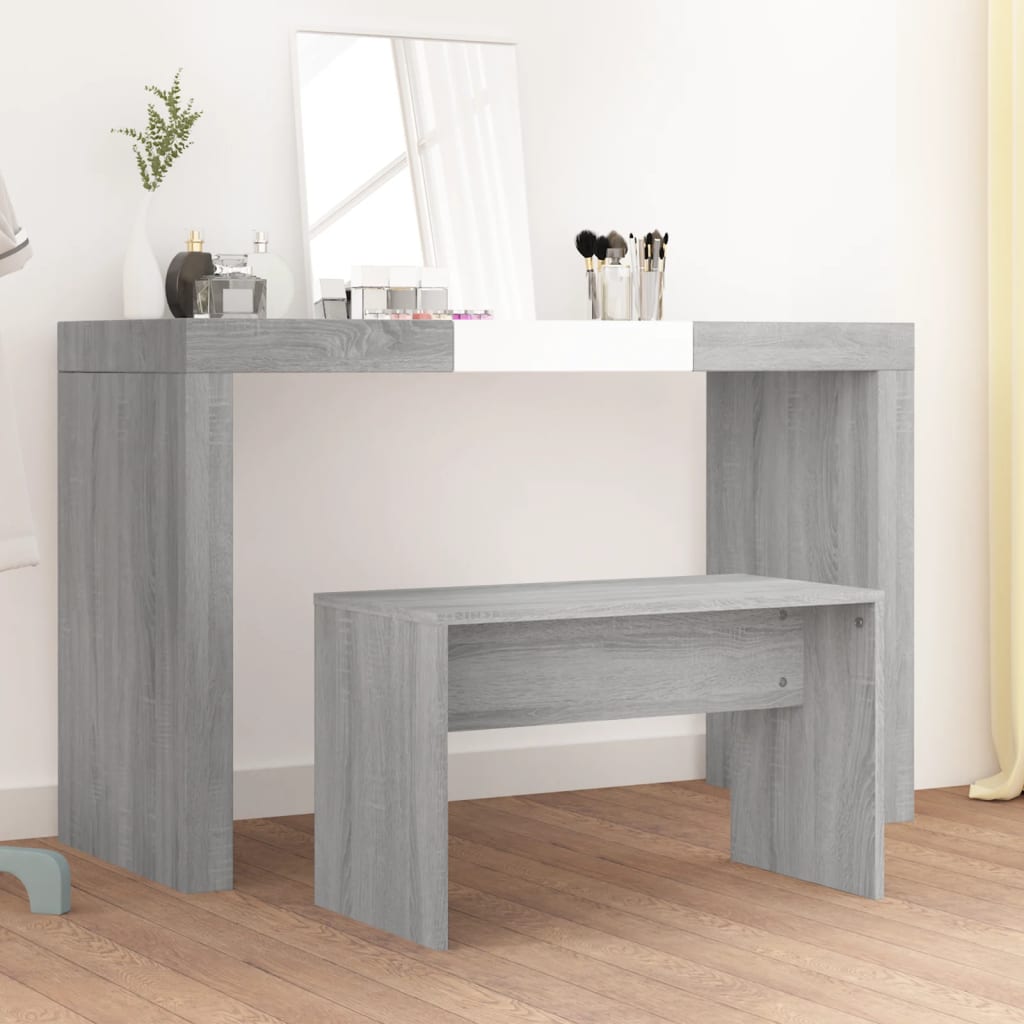 8720287088042_m_en_hd_1 Provira Kaptafelkruk 70x35x45 cm bewerkt hout grijs sonoma eikenkleurig - Image 1