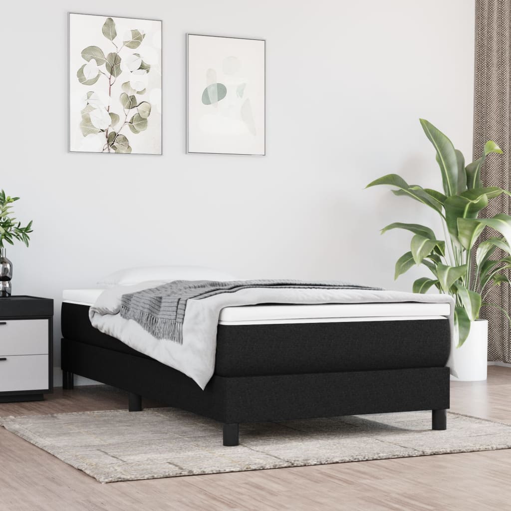 8720287160304_m_en_hd_1 Provira Pocketveringmatras 90x200x20 cm stof zwart - Image 1