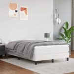 Provira Pocketveringmatras 120x200x20 cm kunstleer wit