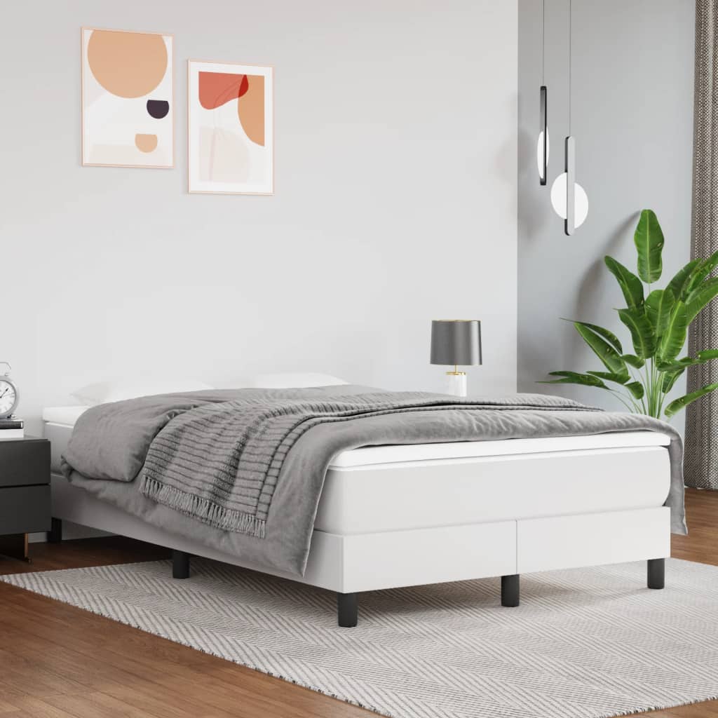 8720287160779_m_en_hd_1 Provira Pocketveringmatras 120x200x20 cm kunstleer wit - Image 1