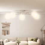Provira Plafondlamp met gaasdraadkapjes 5xG9