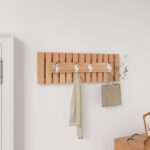 Provira Wandkapstok 42x8,5x14 cm massief walnotenhout