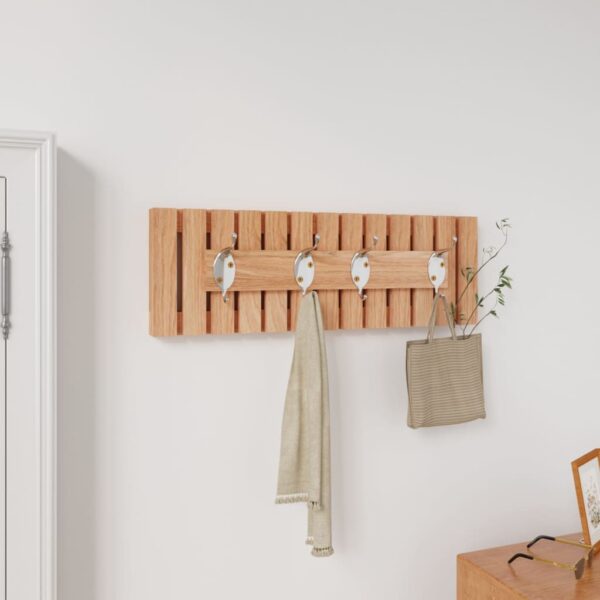Provira Wandkapstok 42x8,5x14 cm massief walnotenhout