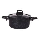 Excellent Houseware Braadpan met deksel 2,7 L aluminium