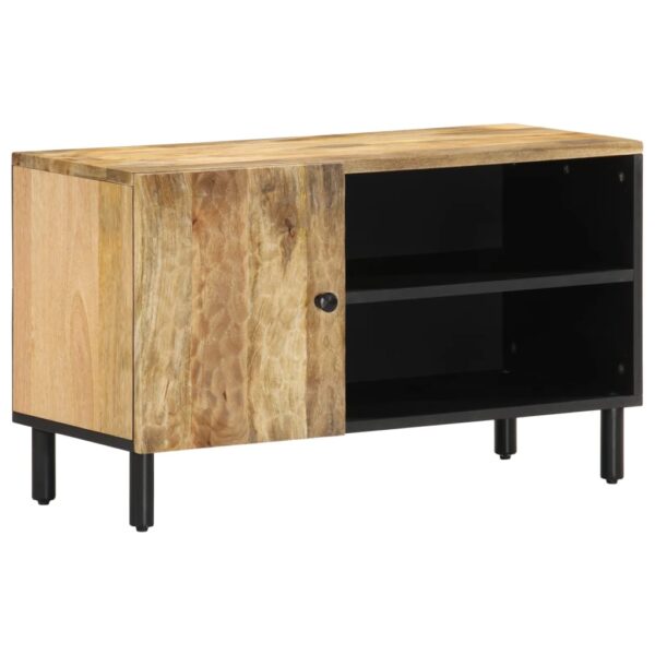 Provira Tv-meubel 80x31x46 cm massief mangohout