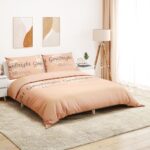 Provira Dekbedovertrekset 225x220 cm katoen roze