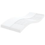 Provira Schuimmatras 7 zones hardheid 20 ILD 80x200 cm wit