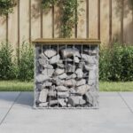 Provira Tuinbank schanskorfontwerp 43x44x42 cm geïmpregneerd grenenhout