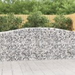 Provira Schanskorven 8 st gewelfd 400x50x100/120 cm ijzer