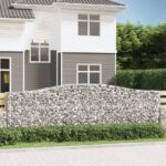 Provira Schanskorven 3 st gewelfd 400x50x120/140 cm ijzer