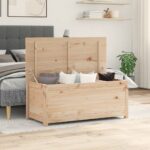 Provira Opbergbox 110x50x45,5 cm massief grenenhout