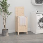 Provira Wasmand 44x44x76 cm massief grenenhout