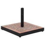 Provira Parasolvoet vierkant 12 kg terracottakleurig