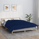 Provira Verzwaringsdeken 220x230 cm 15 kg stof blauw