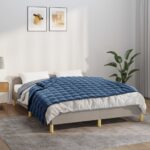 Provira Verzwaringsdeken 140x200 cm 10 kg stof blauw