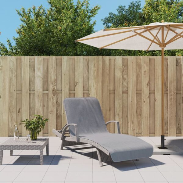 Provira Strandhanddoeken 2 st 400 g/m² 75x200 cm stof grijs