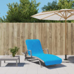 Provira Strandhanddoeken 2 st 400 g/m² 75x200 cm stof turquoise