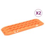 Provira Gripplaten 2 st 106x30,5x7 cm nylon oranje