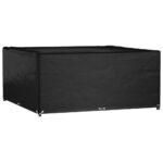 Provira Tuinmeubelhoezen met 16 oogjes 2 st vierkant 250x250x90 cm