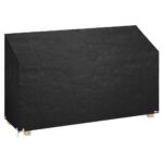 Provira Tuinbankhoes met 8 oogjes 210x70x70/88 cm polyetheen