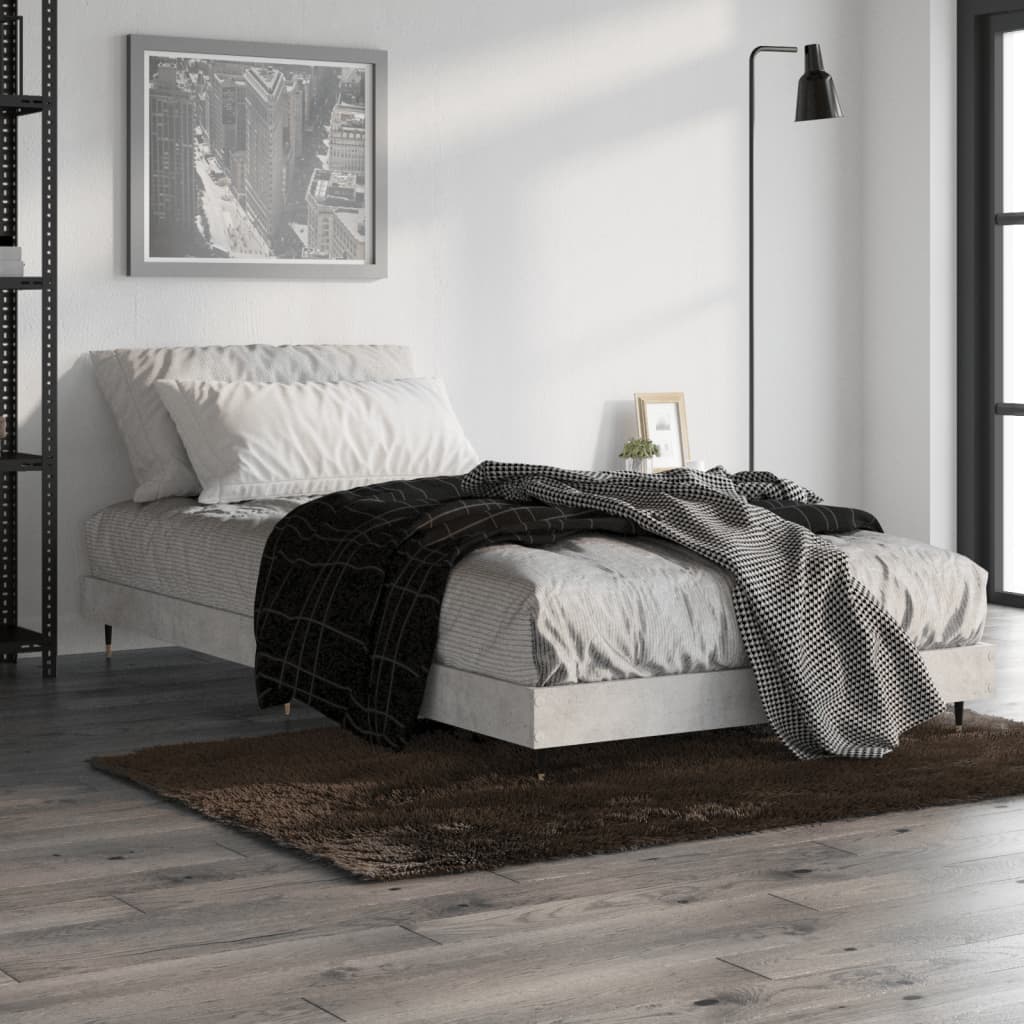 8720845796464_m_en_hd_1 Provira Bedframe bewerkt hout betongrijs 100x200 cm - Image 1