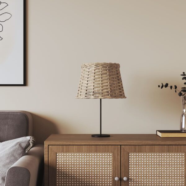 Provira Lampenkap Ø25x17 cm wicker bruin