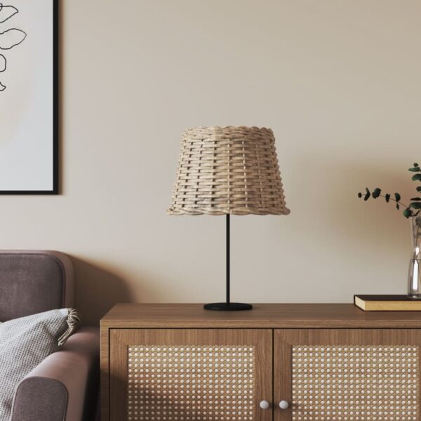 Provira Lampenkap Ø30x20 cm wicker bruin